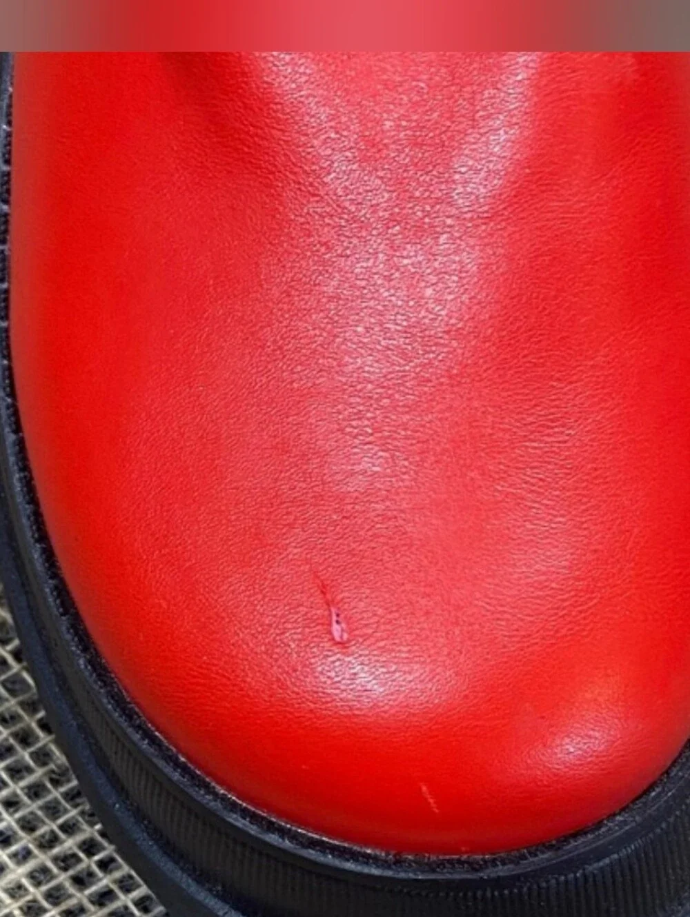 Dolls Kill Delia’s Platform Shoes Size 5M Red Mary Jane Adjustable Buckle